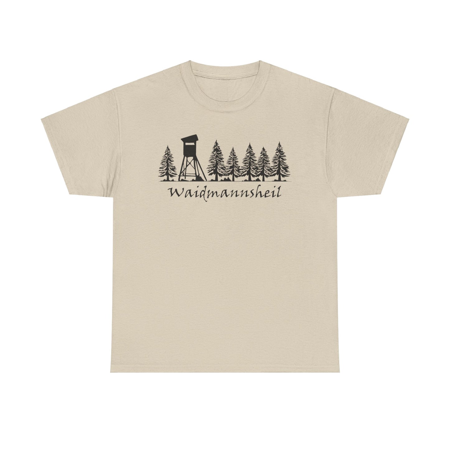 T-Shirt Unisex - Hochsitz im Wald - Waidmannsheil