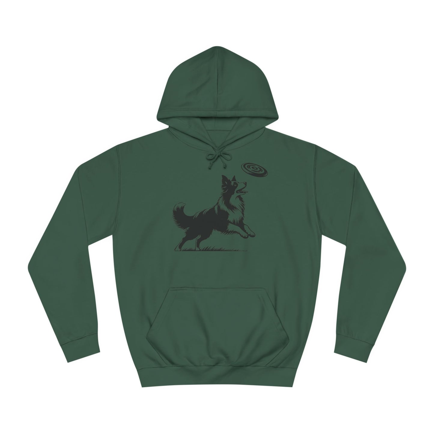 Hoodie Unisex - Border Collie Frisbee
