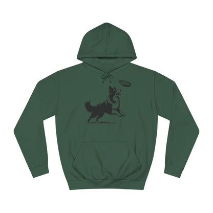 Hoodie Unisex - Border Collie Frisbee