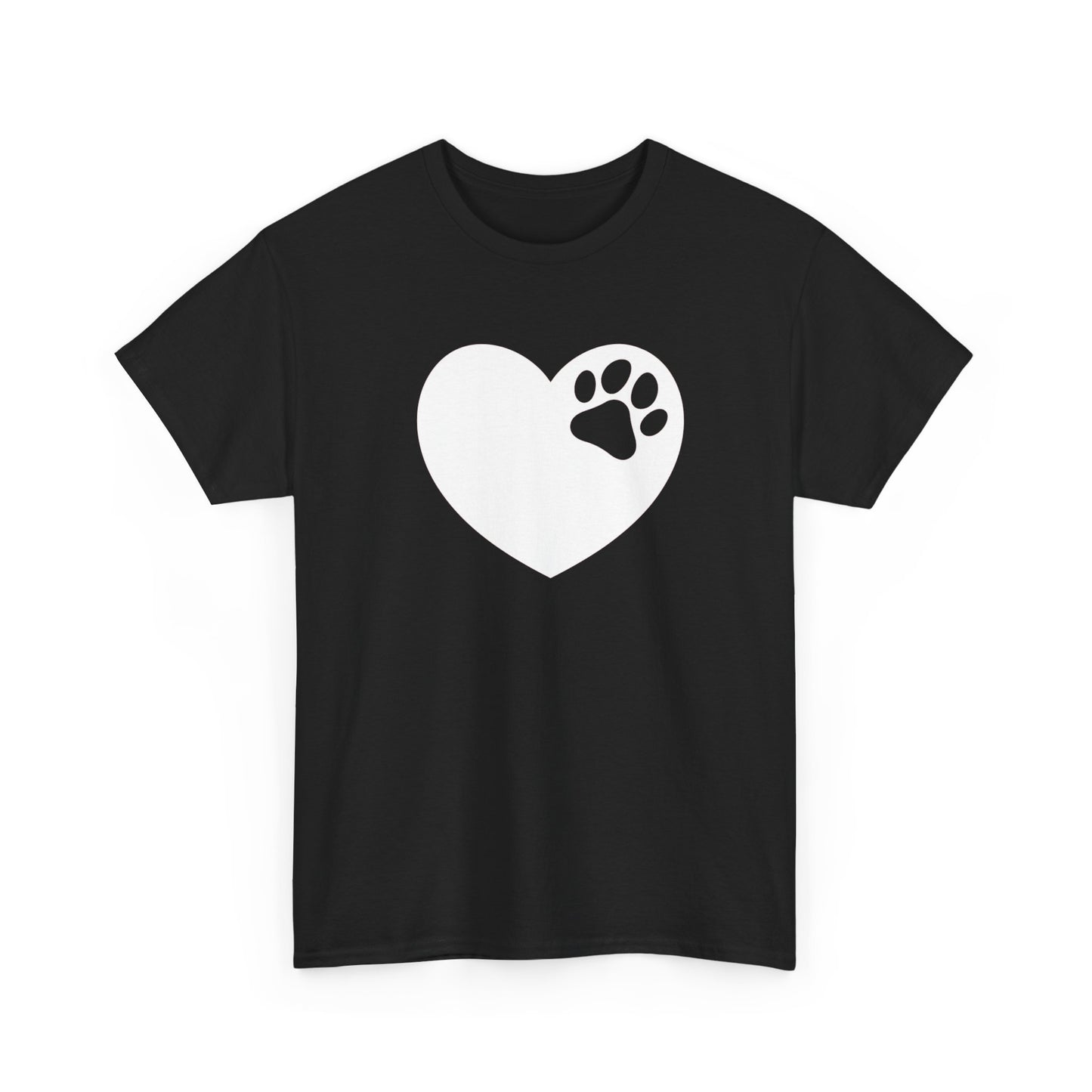 T-Shirt Unisex - Hundepfote mit Herz 6