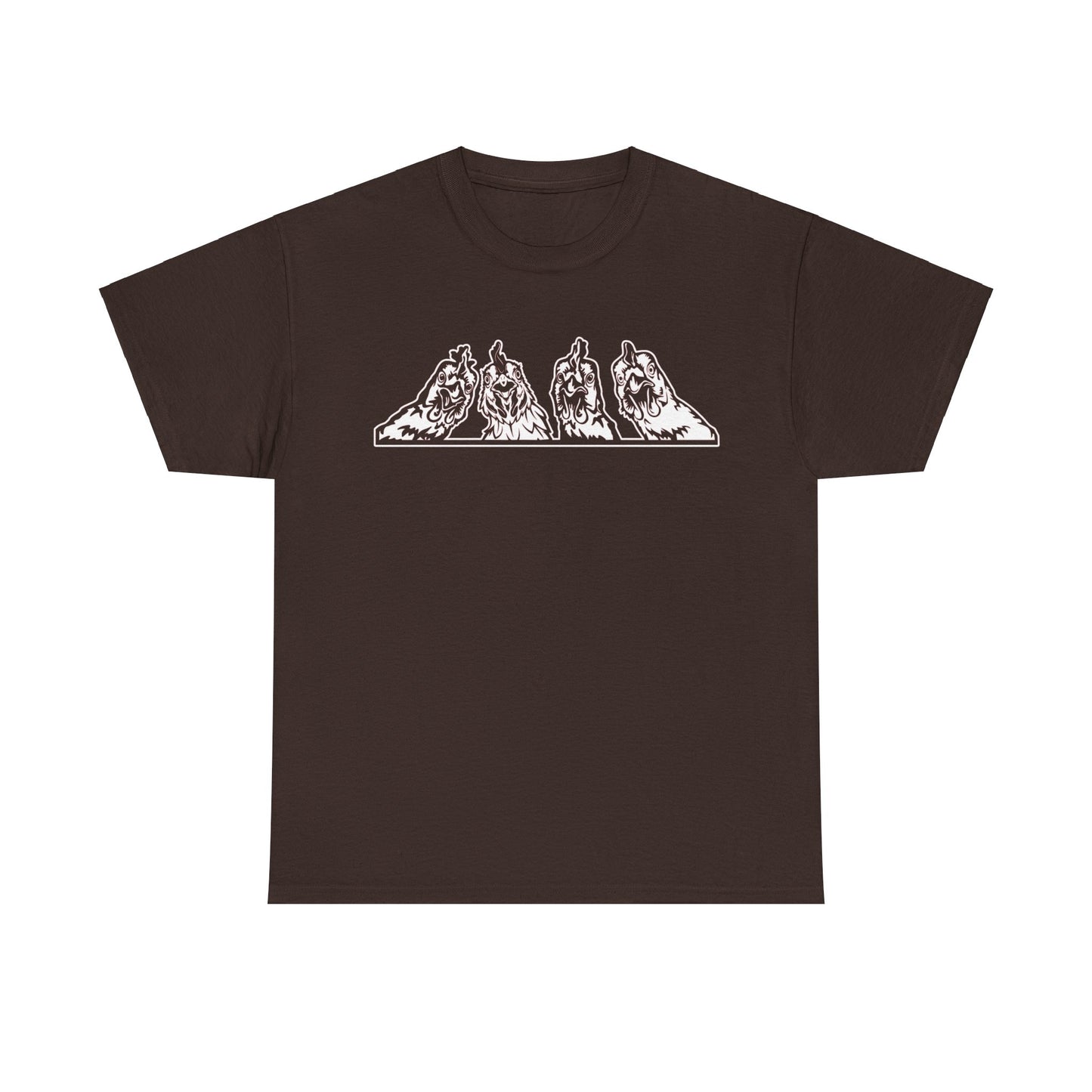 T-Shirt Unisex - Huhn Neugierig 2