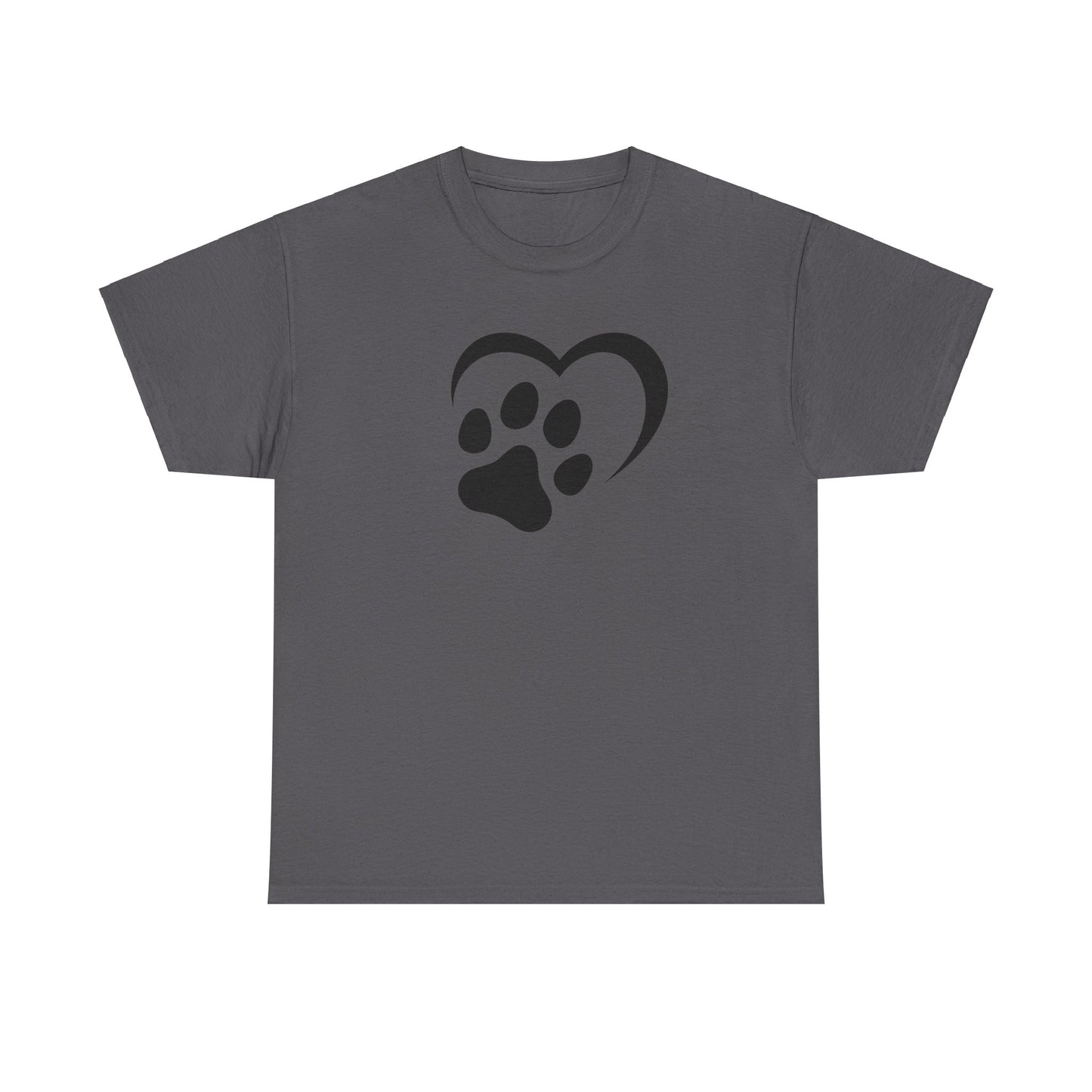 T-Shirt Unisex - Hundepfote mit Herz 2