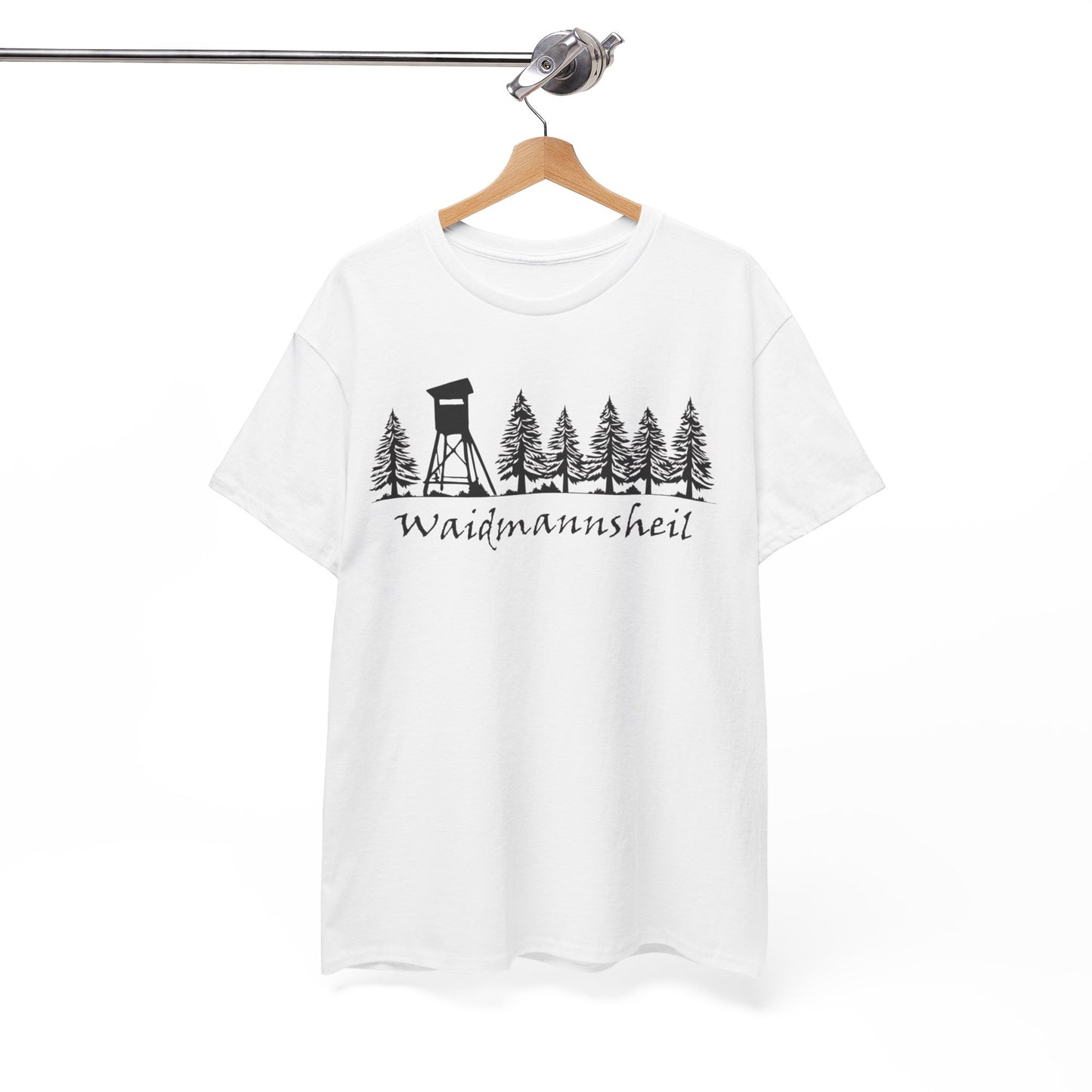 T-Shirt Unisex - Hochsitz im Wald - Waidmannsheil
