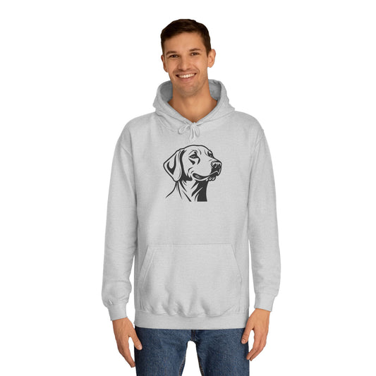Hoodie Unisex - Weimaraner 1