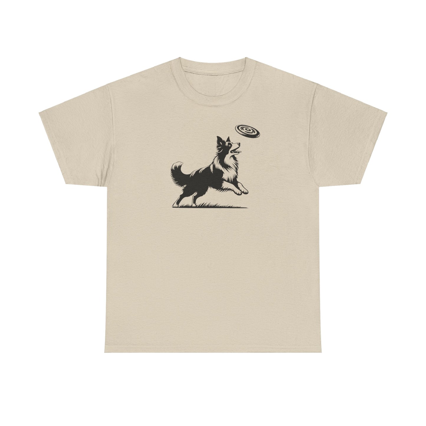 T-Shirt Unisex - Border Collie Frisbee