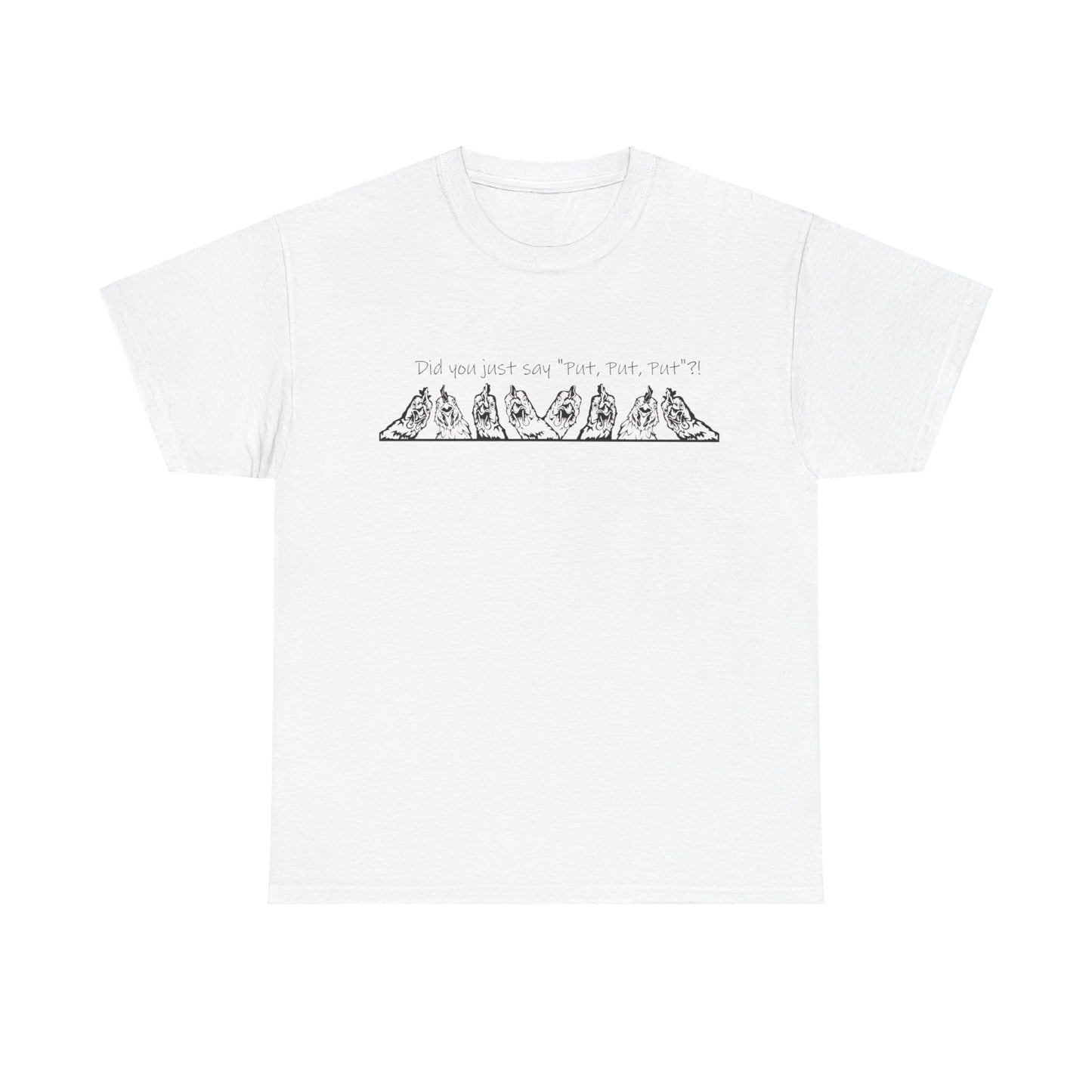 T-Shirt Unisex - Huhn Neugierig 1
