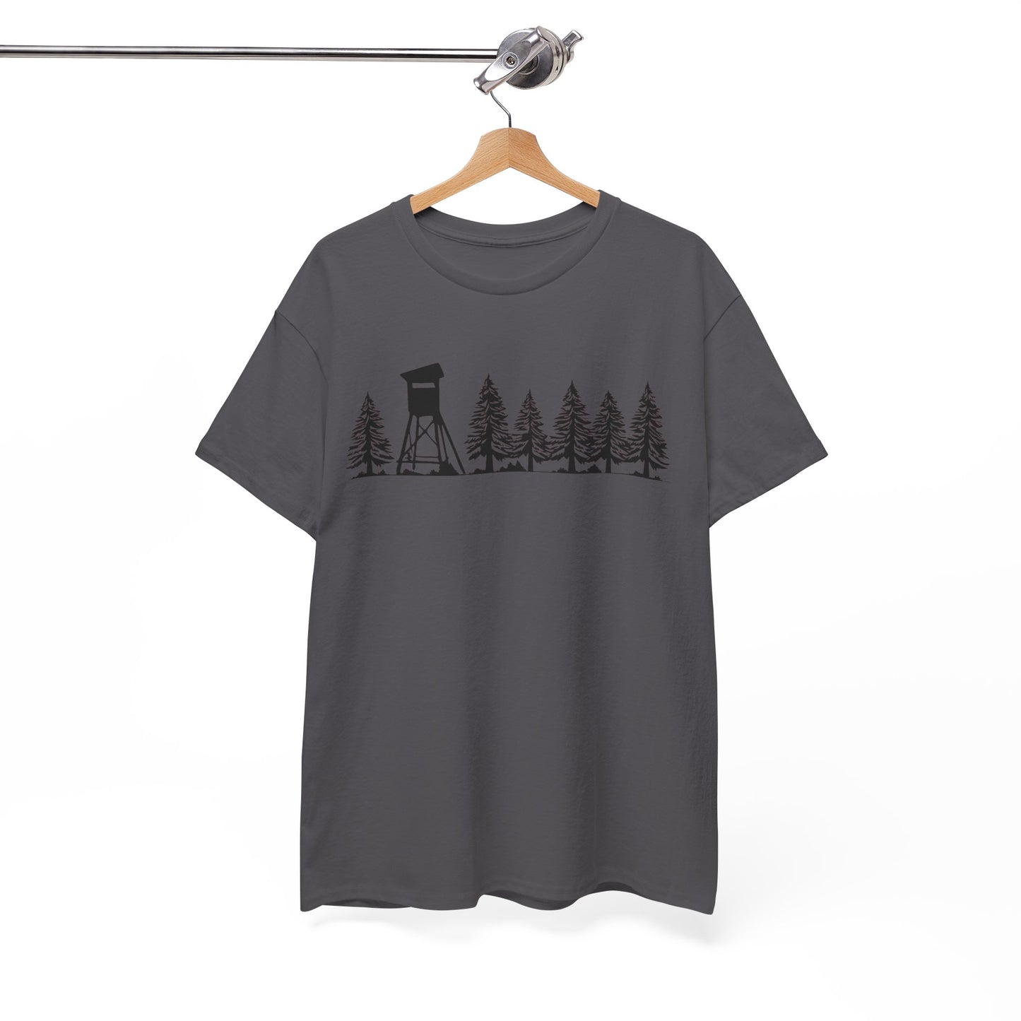 T-Shirt Unisex - Hochsitz im Wald