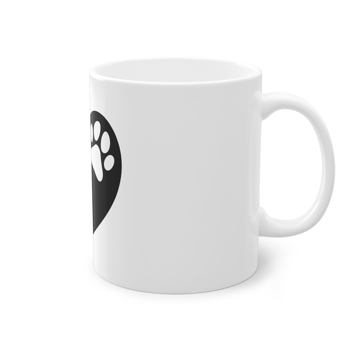 Tasse - Hundepfote mit Herz 6