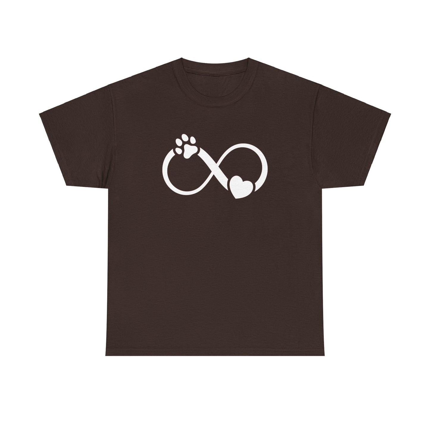 T-Shirt Unisex - Hundepfote mit Herz 3