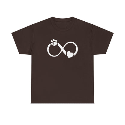T-Shirt Unisex - Hundepfote mit Herz 3