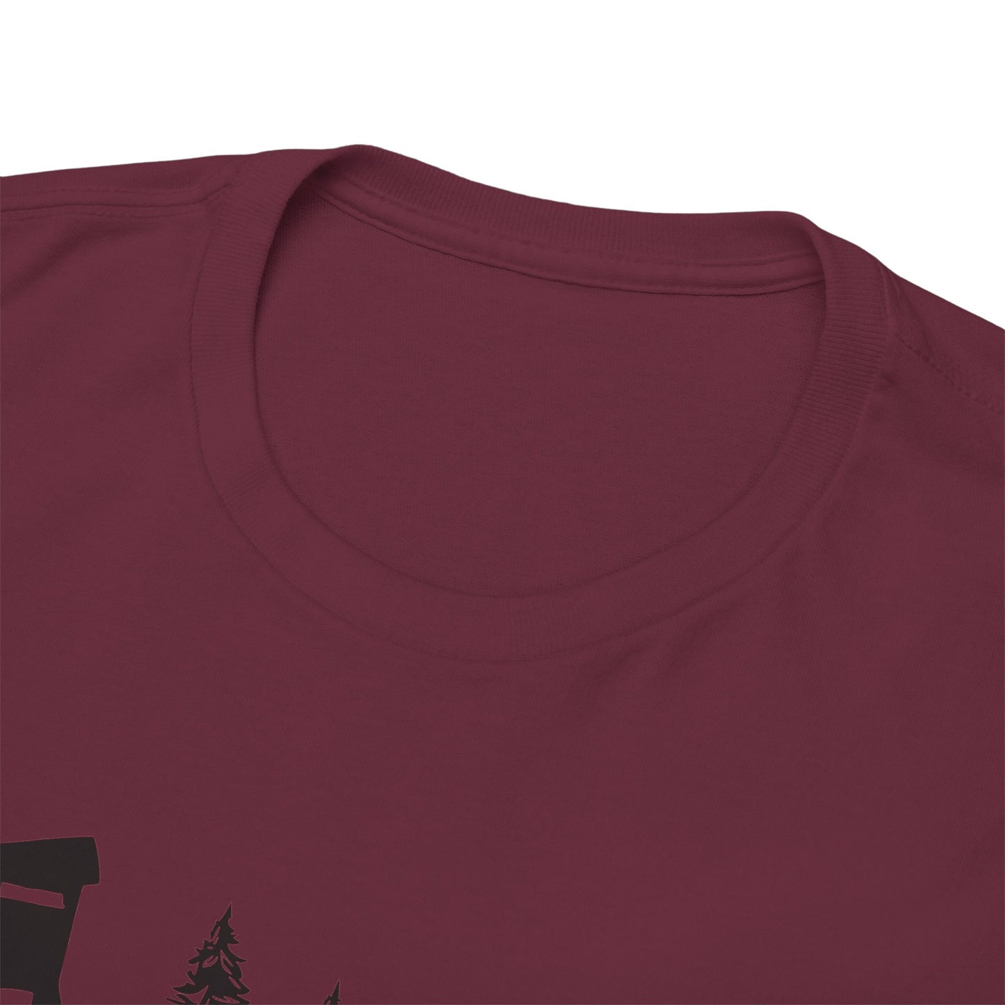 T-Shirt Unisex - Hochsitz im Wald - Damwild