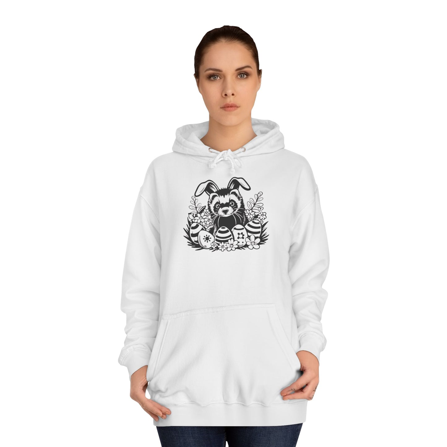 Hoodie Unisex - Frettchen Ostern