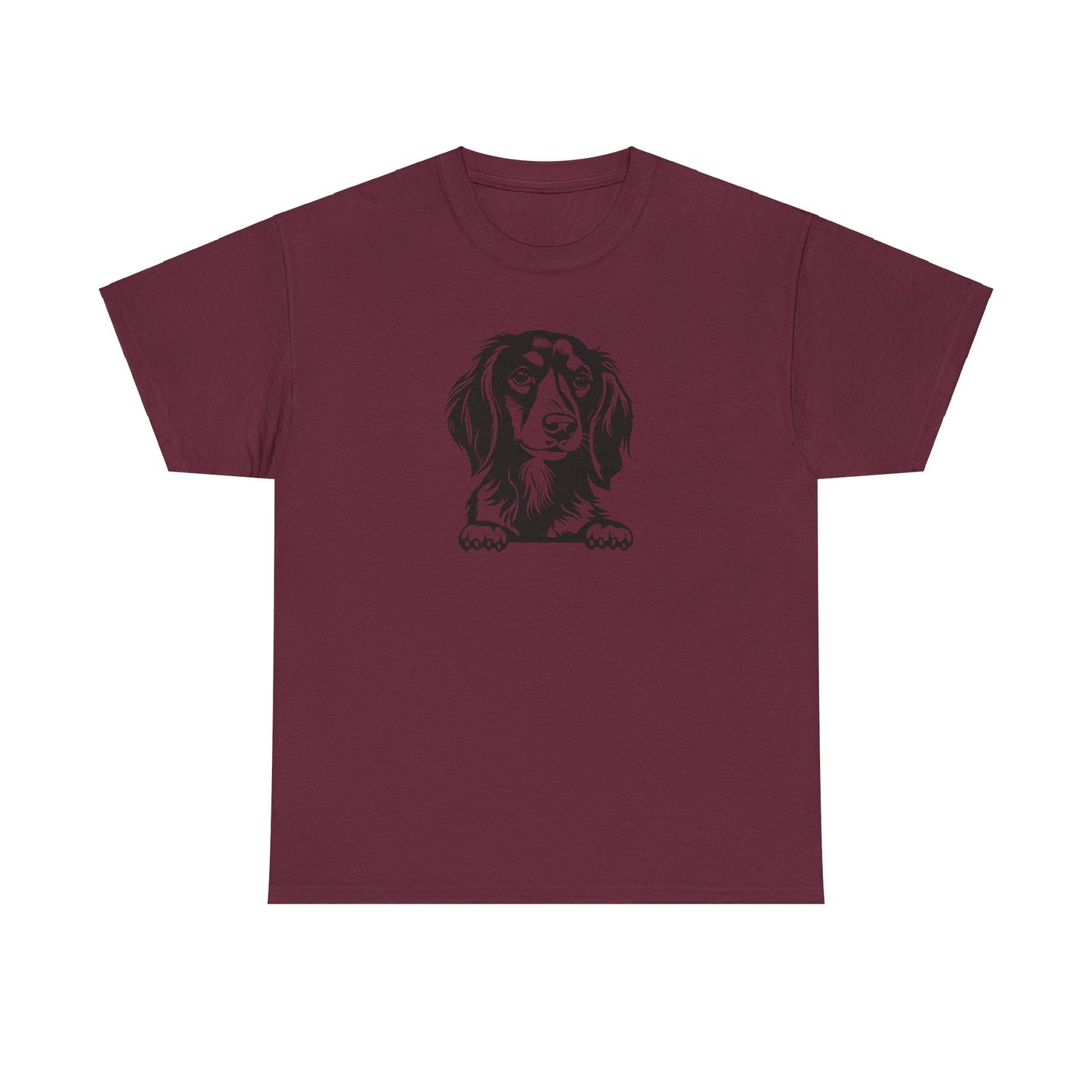 T-Shirt Unisex - Dackel Langhaar 1