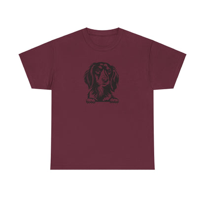 T-Shirt Unisex - Dackel Langhaar 1