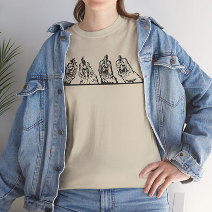 T-Shirt Unisex - Huhn Neugierig 2
