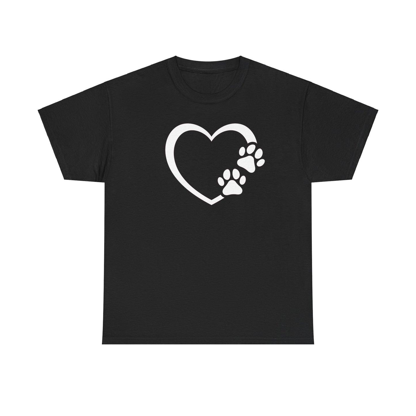 T-Shirt Unisex - Hundepfote mit Herz 7