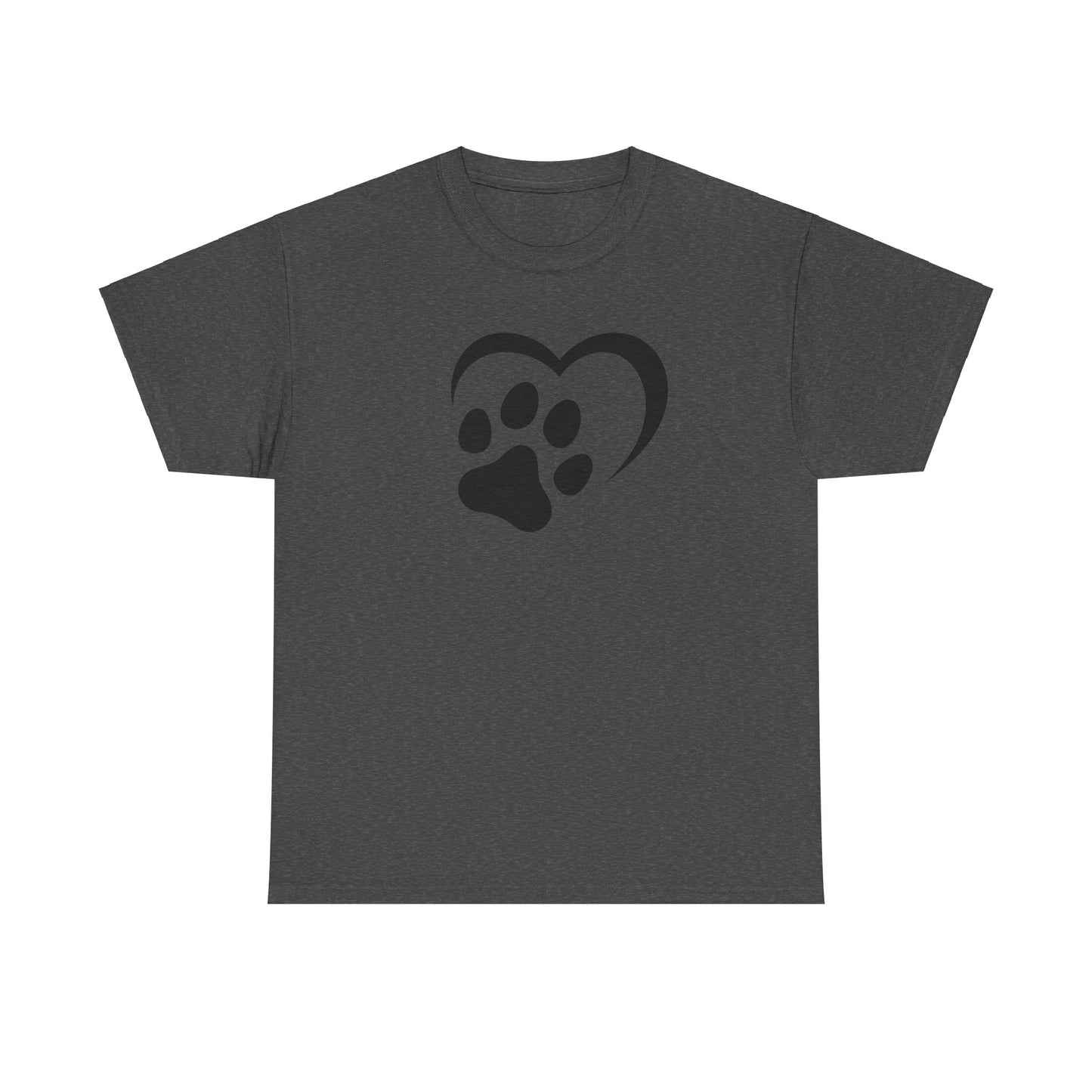 T-Shirt Unisex - Hundepfote mit Herz 2