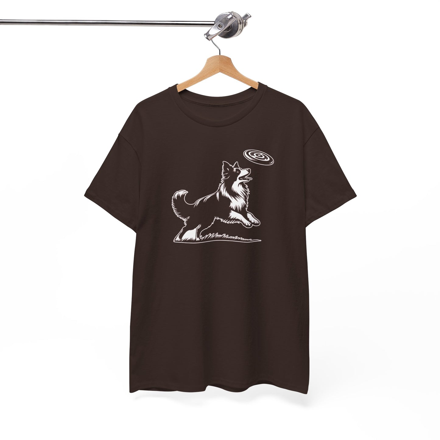 T-Shirt Unisex - Border Collie Frisbee
