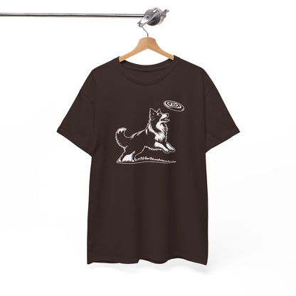 T-Shirt Unisex - Border Collie Frisbee