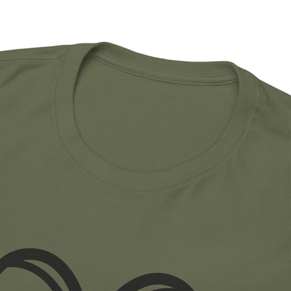 T-Shirt Unisex - Hundepfote mit Herz 1