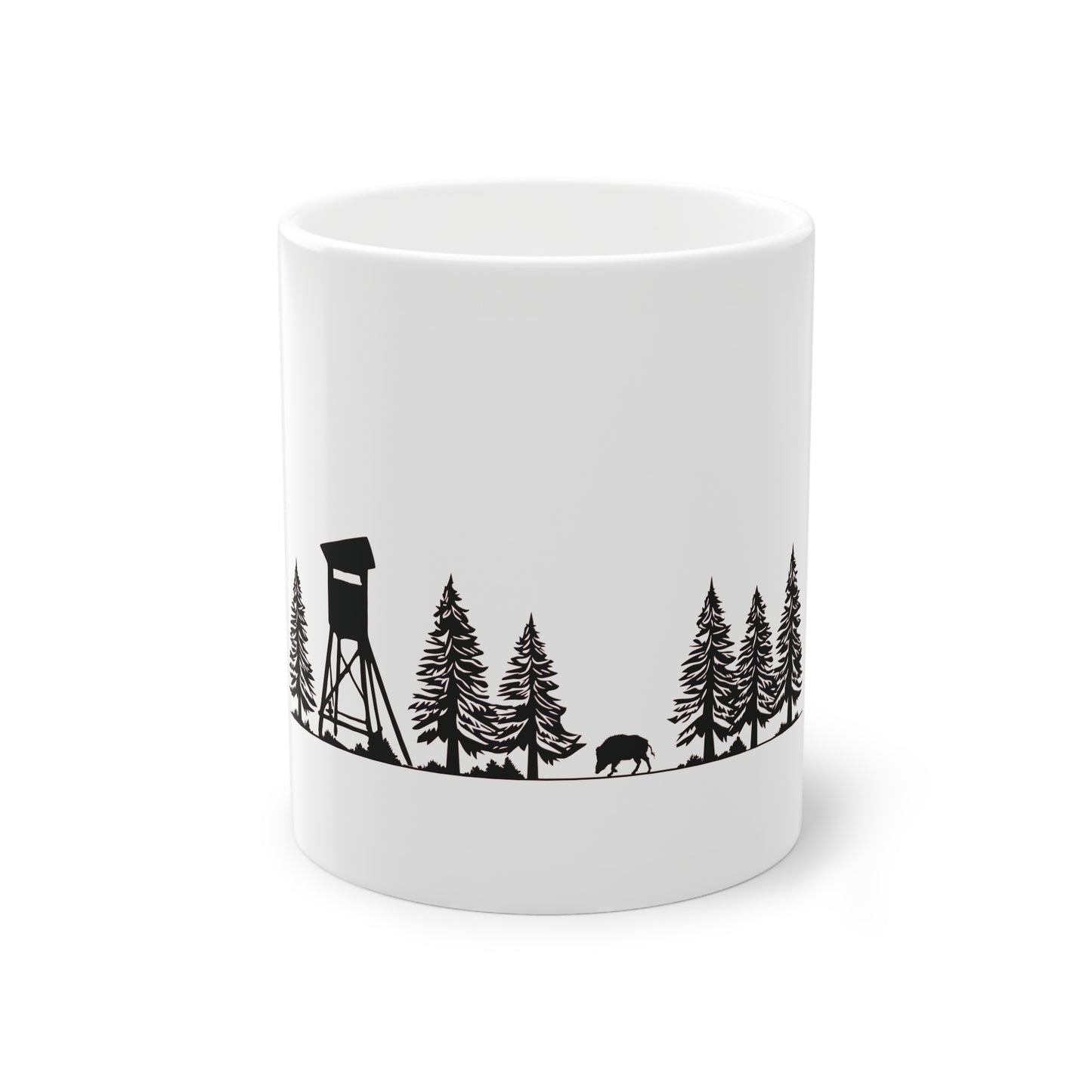 Tasse - Hochsitz im Wald - Schwarzwild