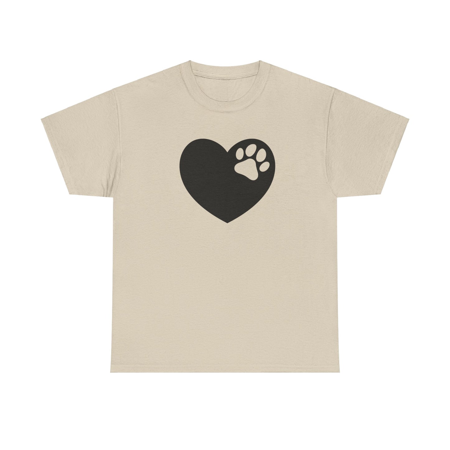 T-Shirt Unisex - Hundepfote mit Herz 6
