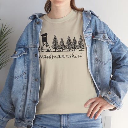 T-Shirt Unisex - Hochsitz im Wald - Waidmannsheil