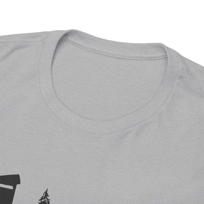 T-Shirt Unisex - Hochsitz im Wald - Gams