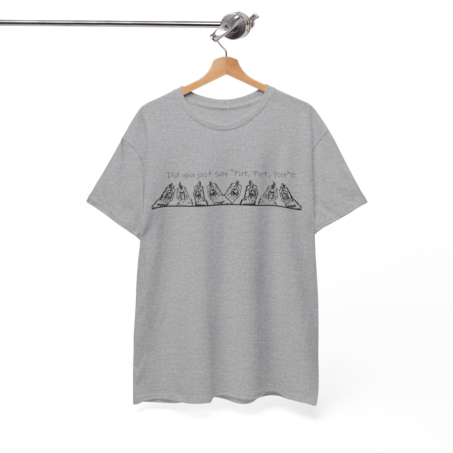 T-Shirt Unisex - Huhn Neugierig 1