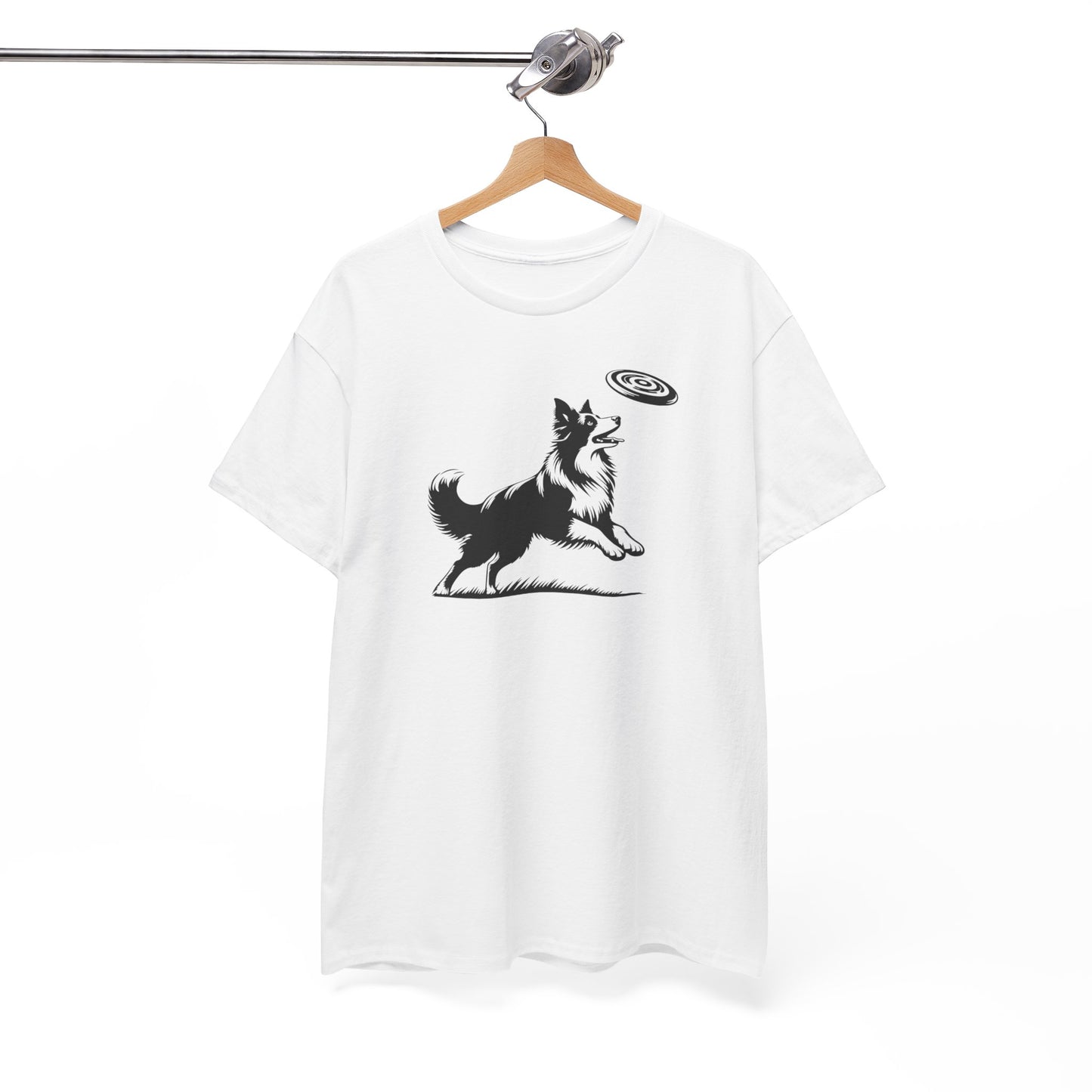 T-Shirt Unisex - Border Collie Frisbee