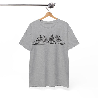 T-Shirt Unisex - Huhn Neugierig 2