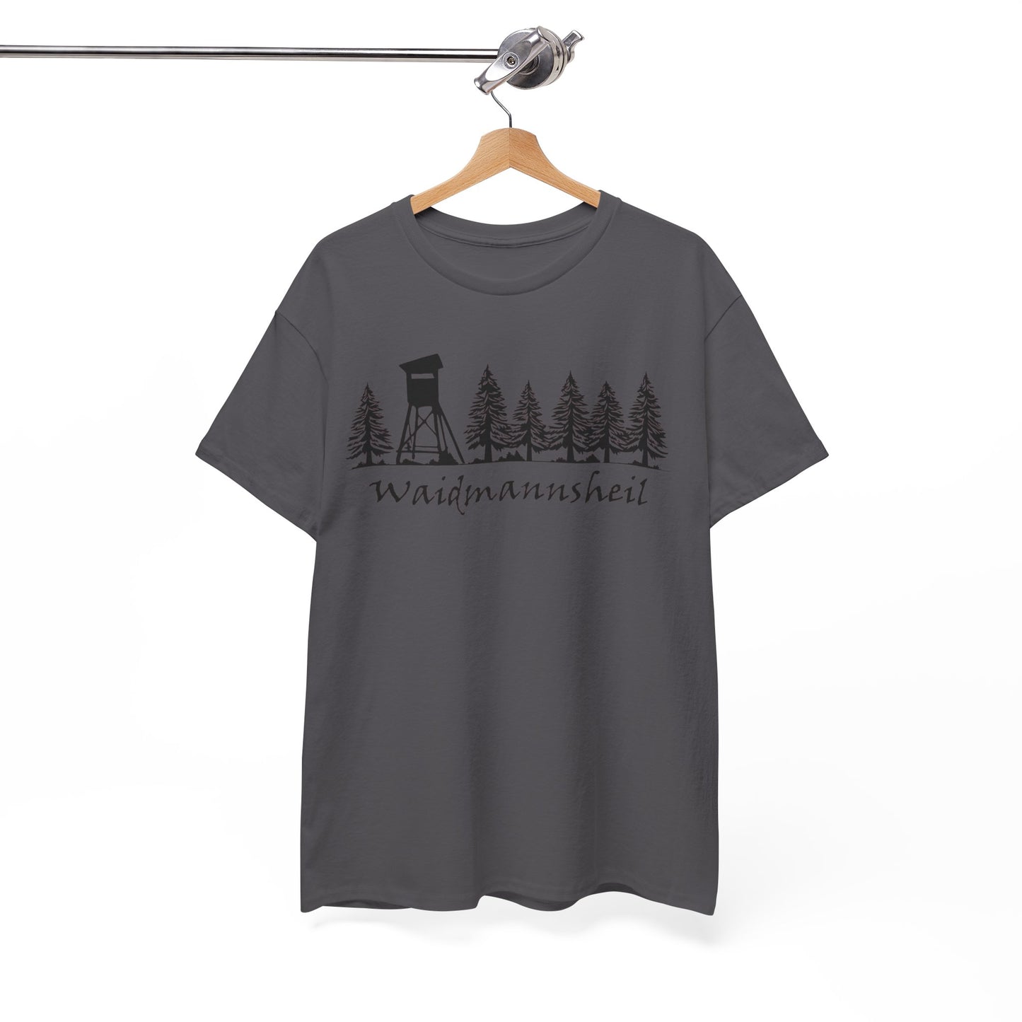 T-Shirt Unisex - Hochsitz im Wald - Waidmannsheil
