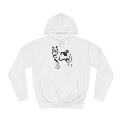 Hoodie Unisex - Norwegischer Elchhund 2