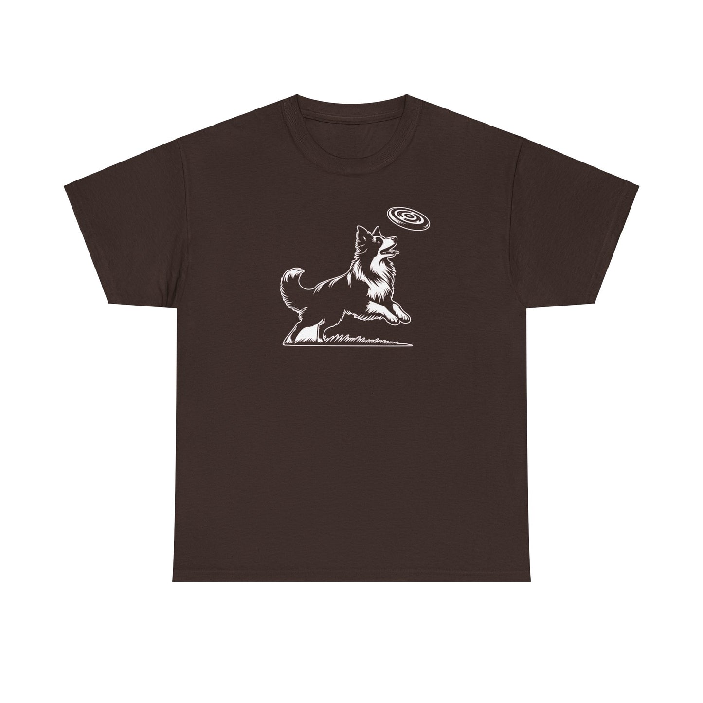 T-Shirt Unisex - Border Collie Frisbee