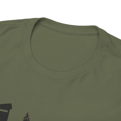 T-Shirt Unisex - Hochsitz im Wald - Gams