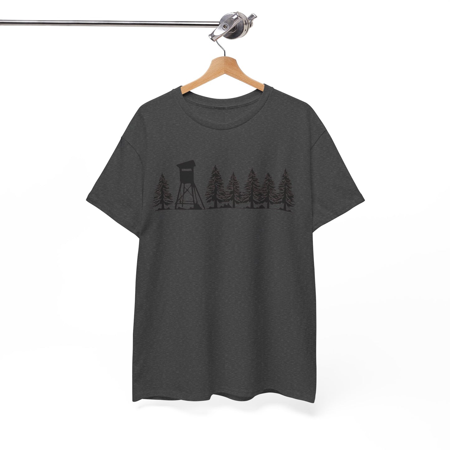 T-Shirt Unisex - Hochsitz im Wald