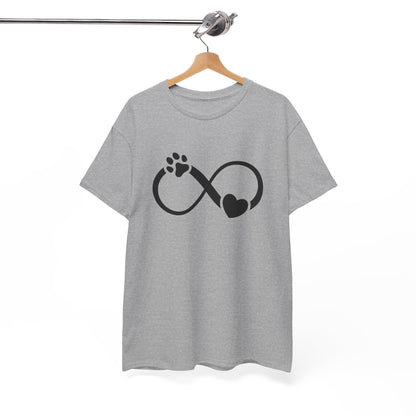 T-Shirt Unisex - Hundepfote mit Herz 3
