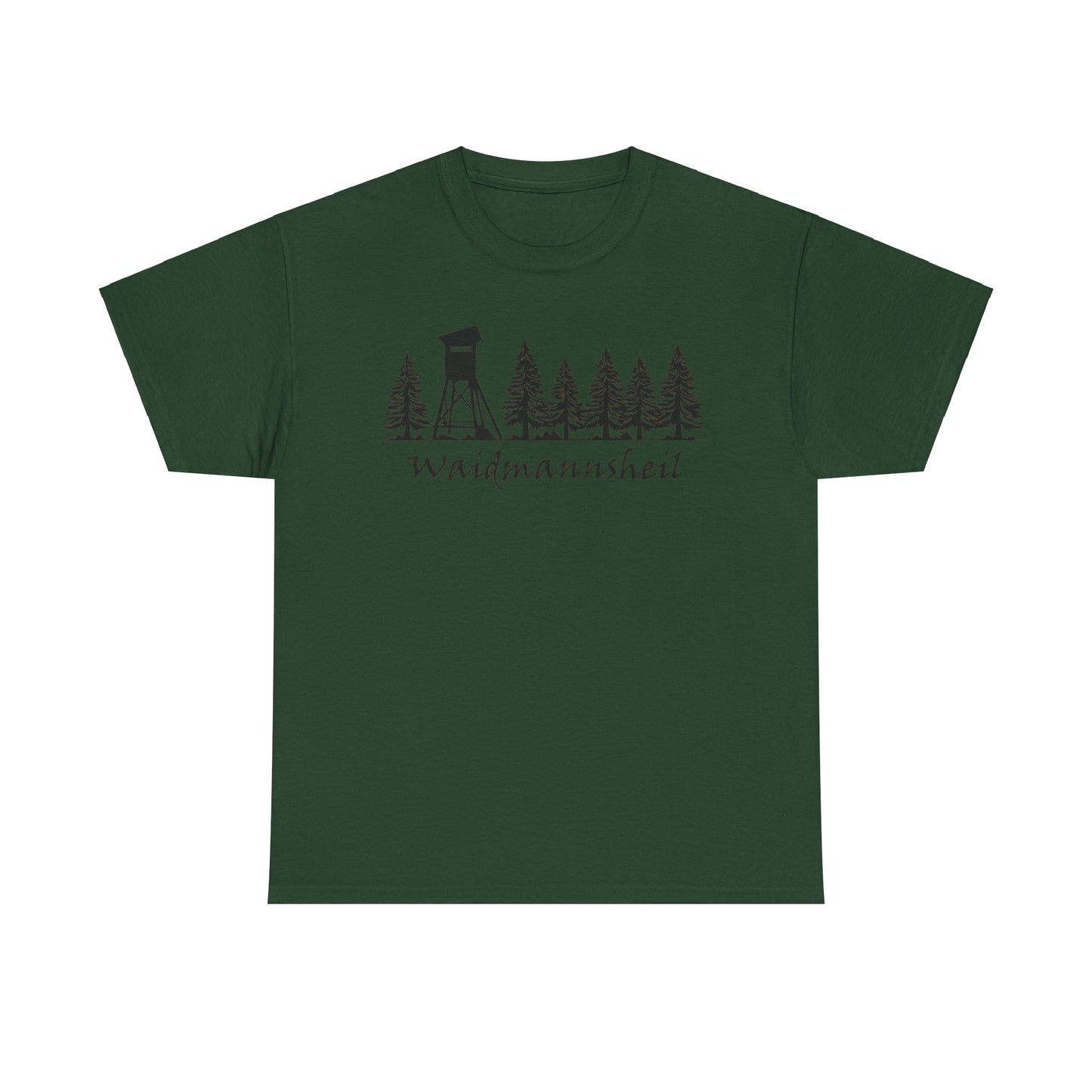T-Shirt Unisex - Hochsitz im Wald - Waidmannsheil