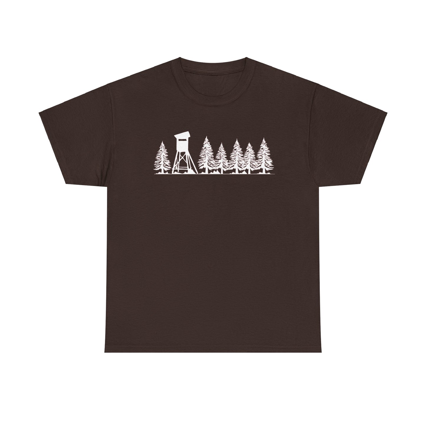 T-Shirt Unisex - Hochsitz im Wald