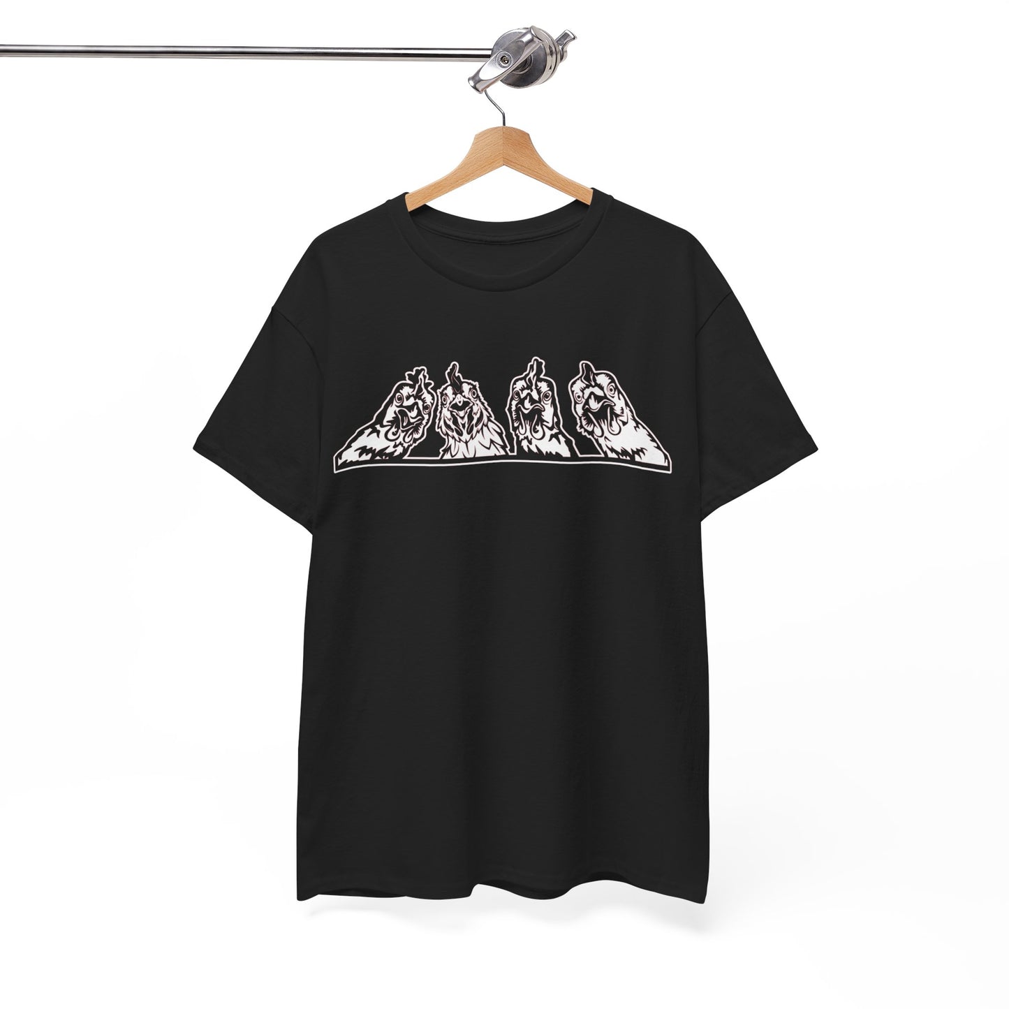 T-Shirt Unisex - Huhn Neugierig 2