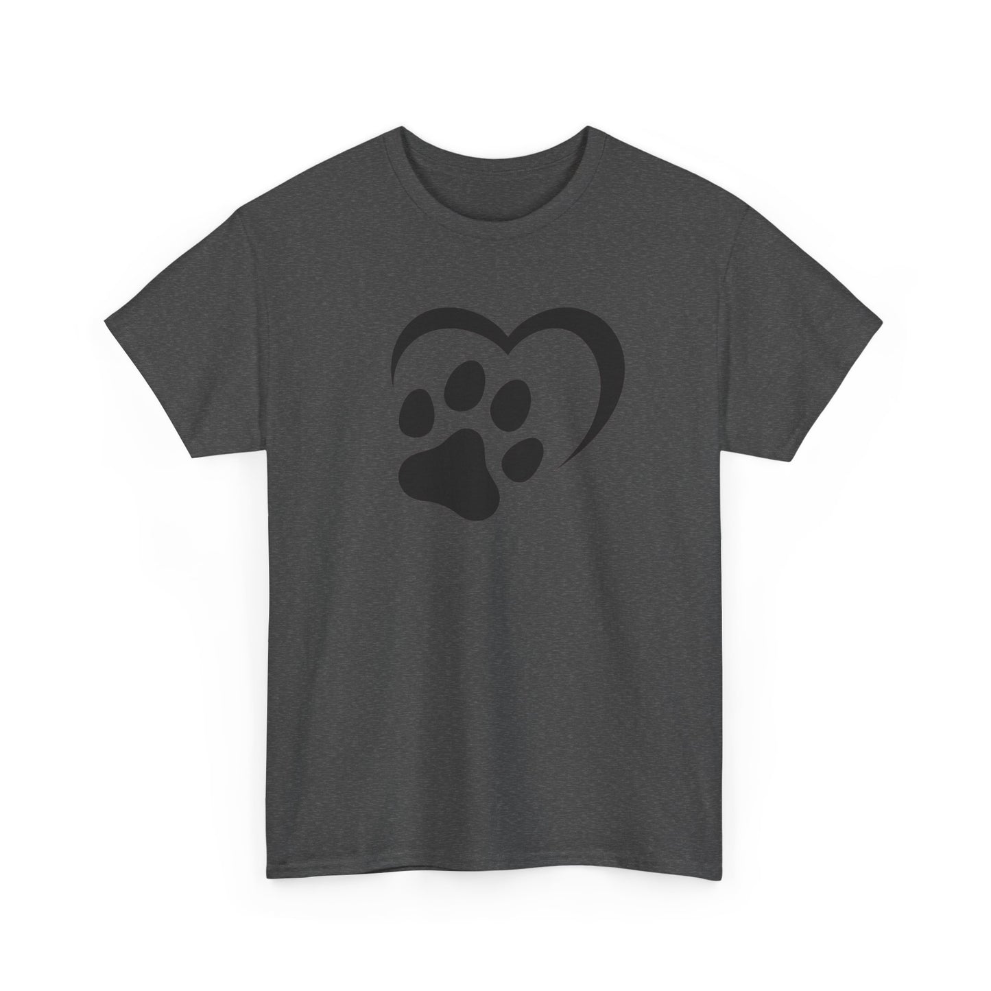 T-Shirt Unisex - Hundepfote mit Herz 2