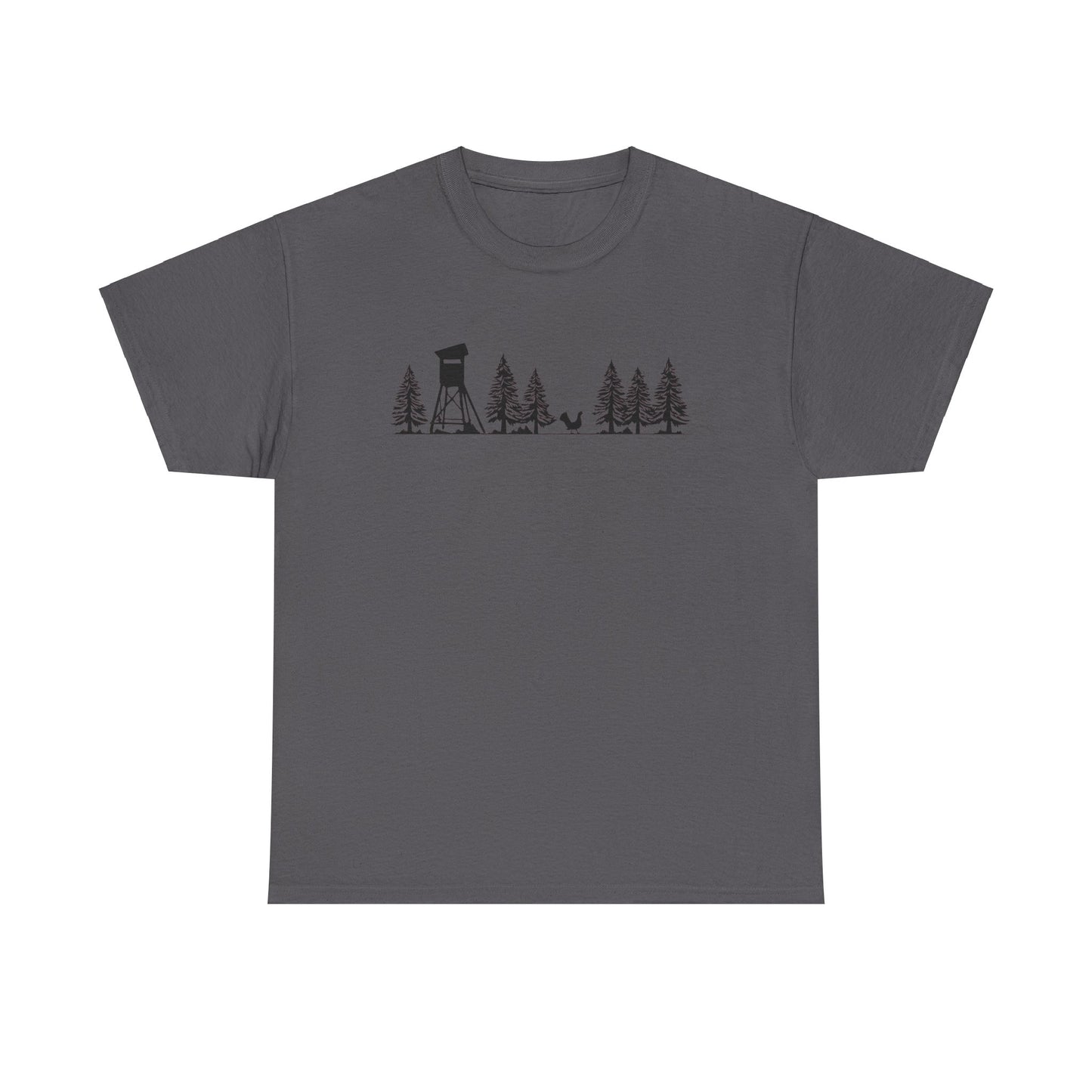 T-Shirt Unisex - Hochsitz im Wald - Auerhahn