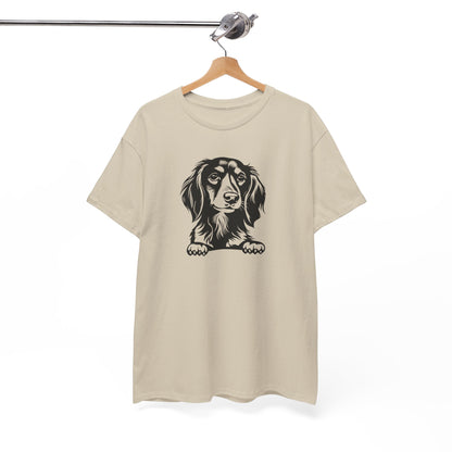 T-Shirt Unisex - Dackel Langhaar 1