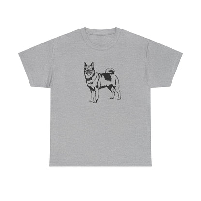 T-Shirt Unisex - Norwegischer Elchhund 2