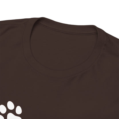 T-Shirt Unisex - Hundepfote mit Herz 3