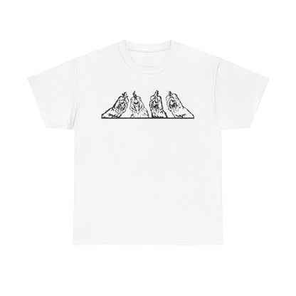 T-Shirt Unisex - Huhn Neugierig 2