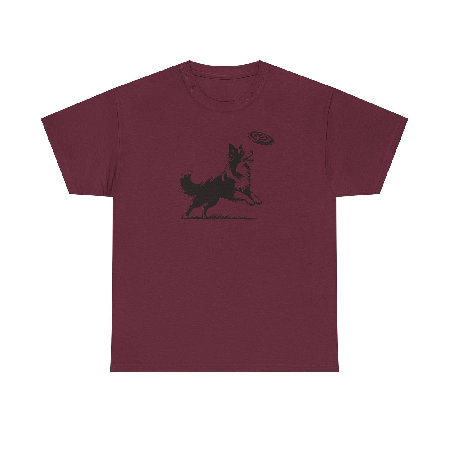 T-Shirt Unisex - Border Collie Frisbee