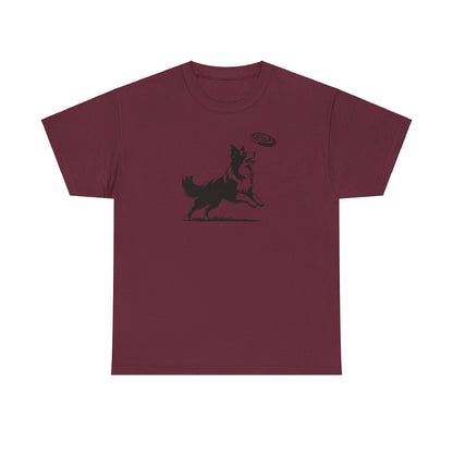 T-Shirt Unisex - Border Collie Frisbee
