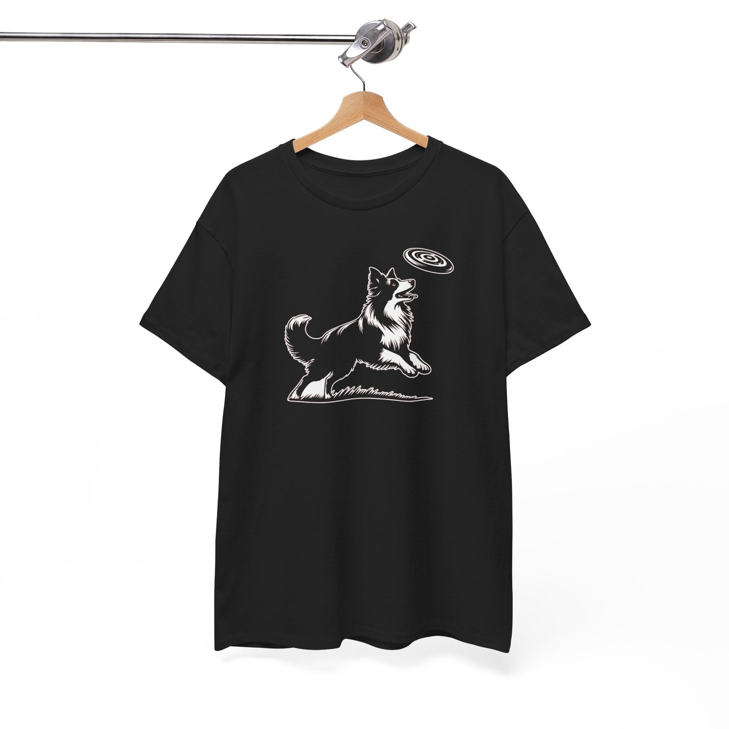 T-Shirt Unisex - Border Collie Frisbee