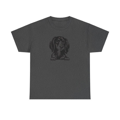 T-Shirt Unisex - Dackel Langhaar 1